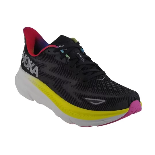 Zdjęcie produktu Hoka M Clifton 9 1127895-BAAB, Męskie, Czarne, buty do biegania, tkanina, rozmiar: 46