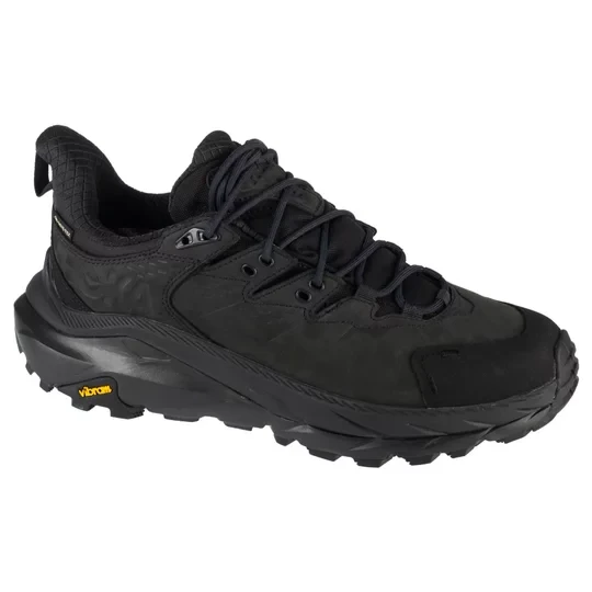 Zdjęcie produktu Hoka M Kaha 2 Low GTX 1123190F-BBLC, Męskie, Czarne, buty trekkingowe, nubuk, rozmiar: 46 2 / 3