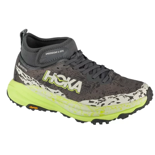 Zdjęcie produktu Hoka M Speedgoat 6 Mid GTX 1155152-OTC, Męskie, Szare, buty do biegania, tkanina, rozmiar: 44