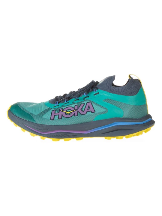 Zdjęcie produktu HOKA ONE ONE Buty "Zinal 2" w kolorze żółto-turkusowym do biegania rozmiar: 40 2/3