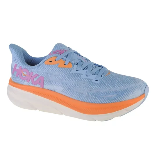 Zdjęcie produktu Hoka W Clifton 9 1127896-ABIW, Damskie, Niebieskie, buty do biegania, tkanina, rozmiar: 43 1/3