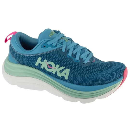 Zdjęcie produktu Hoka W Gaviota 5 1134235-ALJ, Damskie, Niebieskie, buty do biegania, tkanina, rozmiar: 37 1 / 3