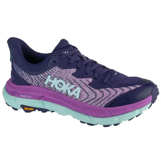 Zdjęcie produktu Hoka W Mafate Speed 4 1131056-NSOF, Damskie, Fioletowe, buty do biegania, tkanina, rozmiar: 37 1 / 3