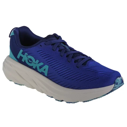 Zdjęcie produktu Hoka W Rincon 3 1119396-ESOM, Damskie, Niebieskie, buty do biegania, tkanina, rozmiar: 36 2 / 3