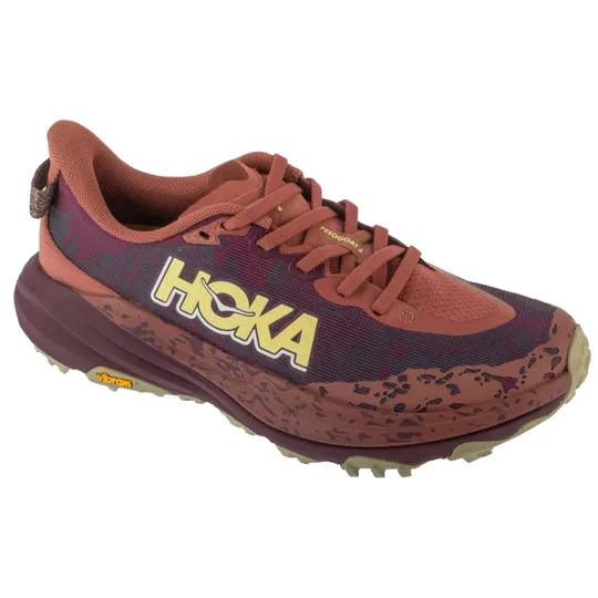 Zdjęcie produktu Hoka W Speedgoat 6 1147811-RLCK, Damskie, Bordowe, buty do biegania, tkanina, rozmiar: 38