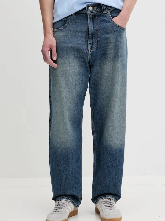 Zdjęcie produktu Hollister Co. jeansy relaxed fit męskie niebieski