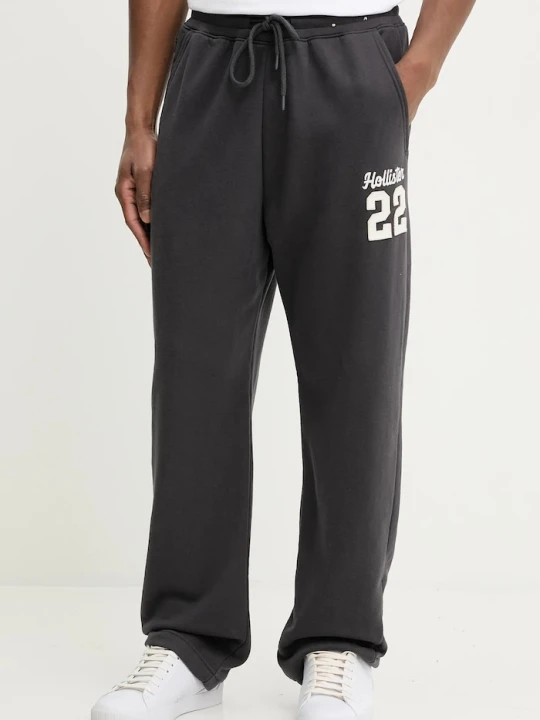 Zdjęcie produktu Hollister Co. spodnie dresowe szary