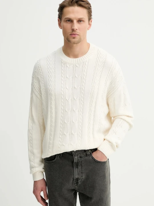 Zdjęcie produktu Hollister Co. sweter beżowy