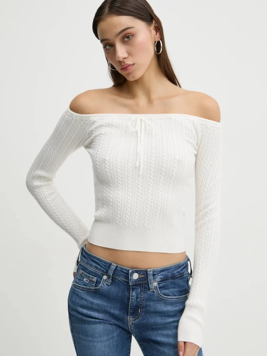 Zdjęcie produktu Hollister Co. sweter beżowy
