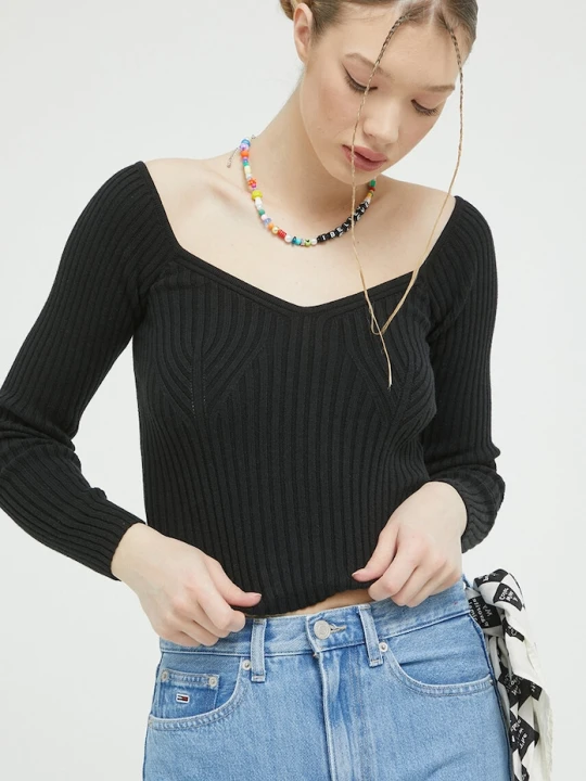Zdjęcie produktu Hollister Co. sweter czarny