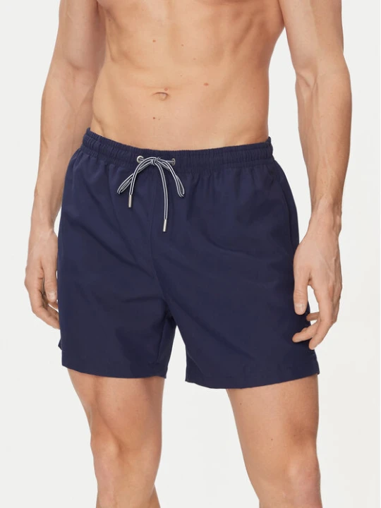 Zdjęcie produktu HOM Szorty kąpielowe 402537 Granatowy Regular Fit