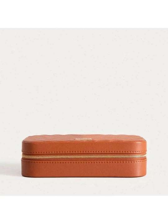 Zdjęcie produktu Homla Szkatułka "Rinas" w kolorze brązowym - 20, 5 x 6 x 10, 5 cm rozmiar: onesize