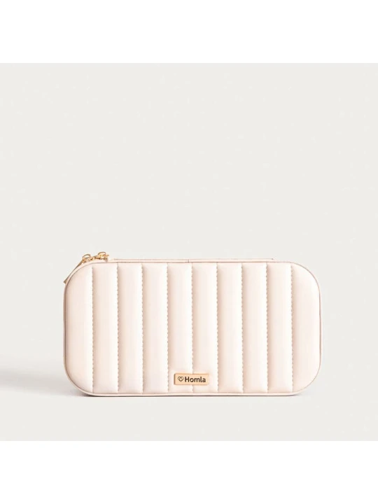 Zdjęcie produktu Homla Szkatułka "Rinas" w kolorze kremowym - 20, 5 x 6 x 10, 5 cm rozmiar: onesize