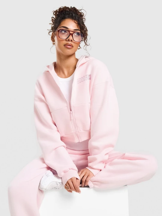Zdjęcie produktu Hoodrich Bluza Rozpinana Z Kapturem Og Ion Boxy różowy