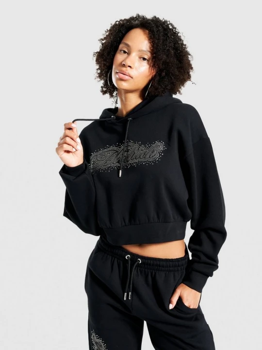 Zdjęcie produktu Hoodrich Bluza Z Kapturem Boxy Scatter Crystal czarny