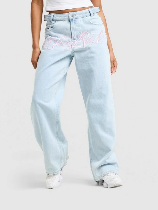 Zdjęcie produktu Hoodrich Spodnie Light Wash Jeans Solace niebieski