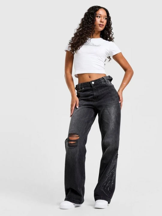 Zdjęcie produktu Hoodrich Spodnie Jeans Spark Applique czarny
