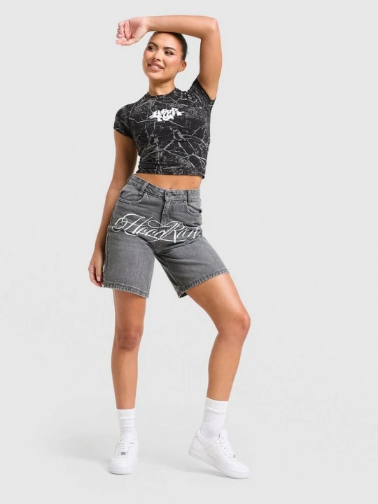 Zdjęcie produktu Hoodrich Szorty Denim Jorts Solace szary