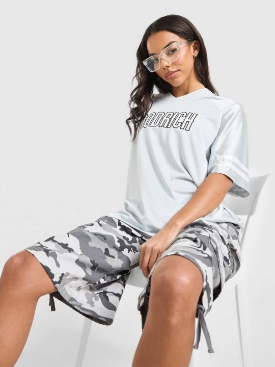 Zdjęcie produktu Hoodrich T-Shirt Oversize Cove Jersey srebrny
