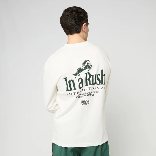 Zdjęcie produktu Horse Racer Longsleeve PROHIBITED beż