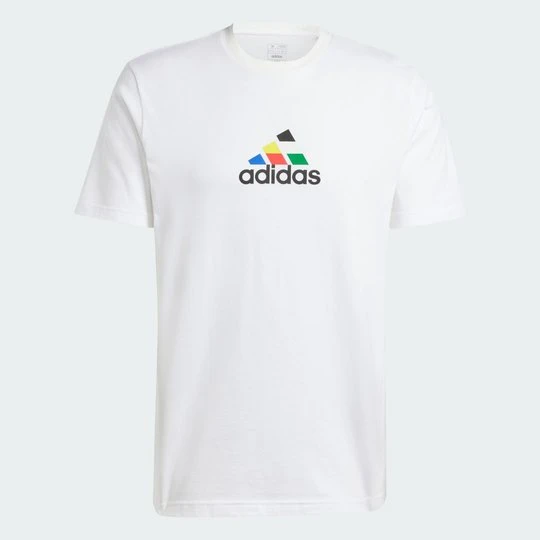 Zdjęcie produktu House of Tiro Nations Graphic T-Shirt Adidas biały