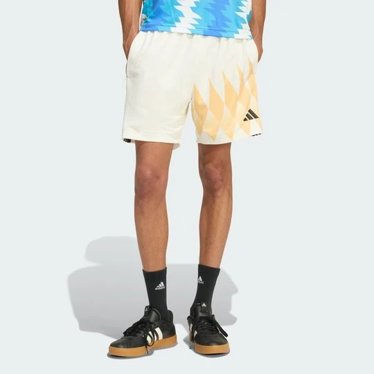 Zdjęcie produktu House Of Tiro X Common Goal Pique Shorts Adidas biały