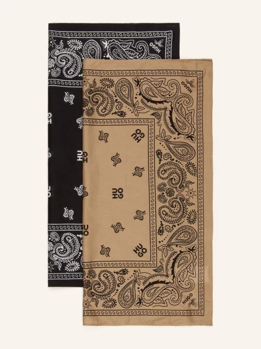 Zdjęcie produktu Hugo 2 Opakowania Chusteczek beige