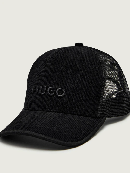 Zdjęcie produktu HUGO Bejsbolówka Marsel-Trucker-CO-PT | sztruks czarny
