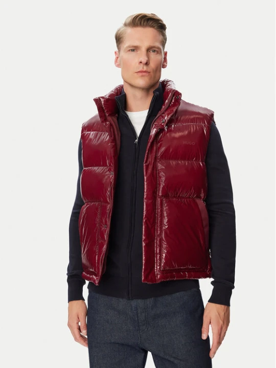 Zdjęcie produktu HUGO Bezrękawnik Baltinos2641 50574162 Bordowy Regular Fit