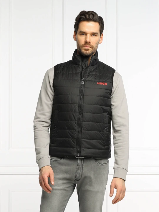 Zdjęcie produktu HUGO Bezrękawnik Bentino2221 | Regular Fit czarny