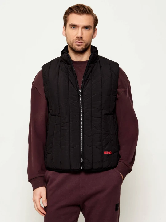 Zdjęcie produktu HUGO Bezrękawnik Breno2611 | Regular Fit czarny