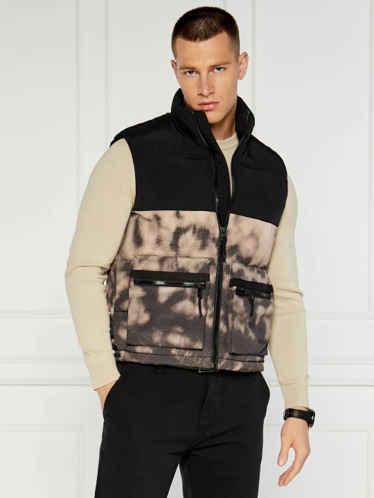 Zdjęcie produktu HUGO Bezrękawnik | Regular Fit beżowy