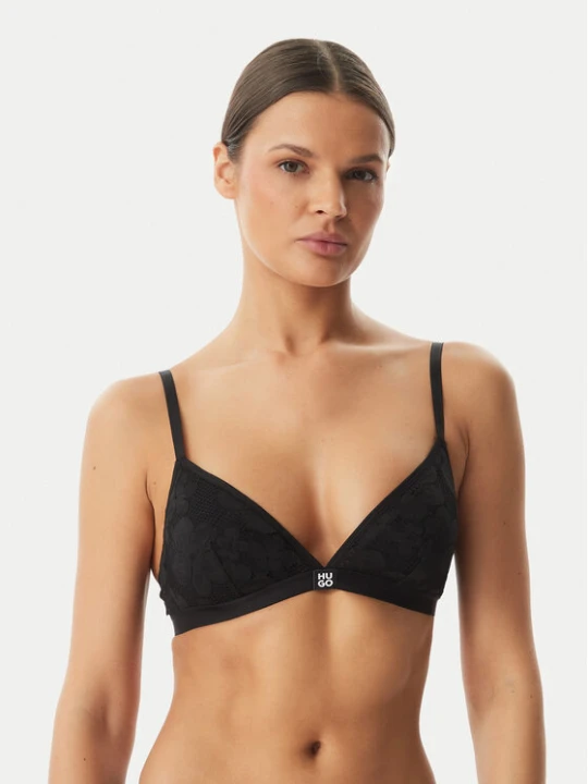 Zdjęcie produktu HUGO Biustonosz braletka Bloom 50561590 Czarny