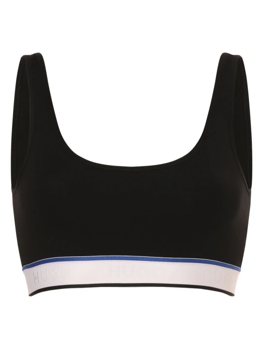 Zdjęcie produktu HUGO BLUE Biustonosz - Bralette Blue Kobiety Bawełna czarny