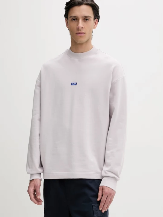 Zdjęcie produktu Hugo Blue bluza bawełniana fioletowy