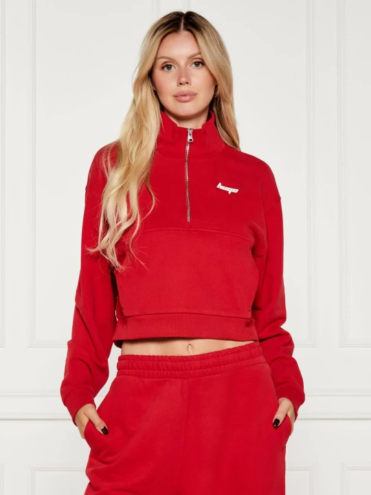 Zdjęcie produktu Hugo Blue Bluza Dorata_B | Cropped Fit czerwony
