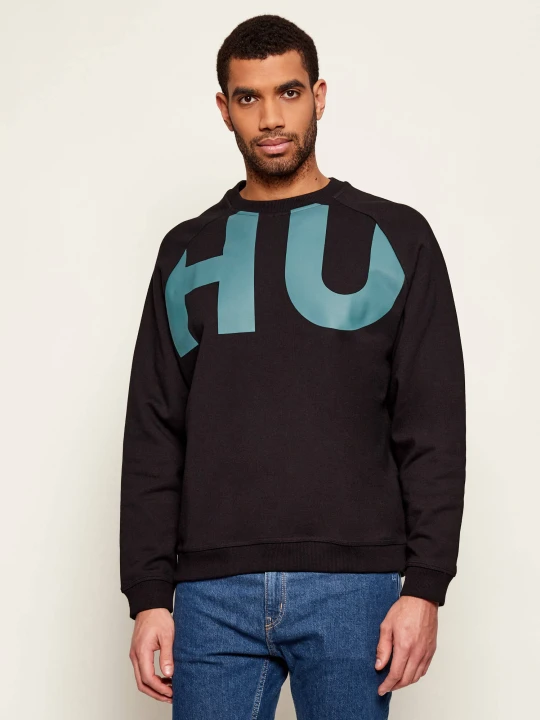 Zdjęcie produktu Hugo Blue Bluza Nalfcrew | Loose fit czarny