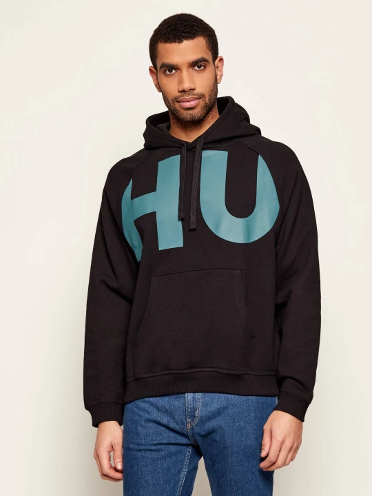 Zdjęcie produktu Hugo Blue Bluza Nalfhood | Relaxed fit czarny