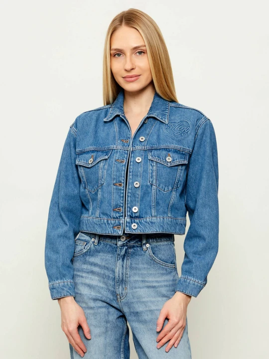 Zdjęcie produktu Hugo Blue Jeansowa kurtka Galatea_B | Cropped Fit