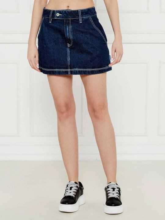 Zdjęcie produktu Hugo Blue Jeansowa spódnica Garalia_B granatowy