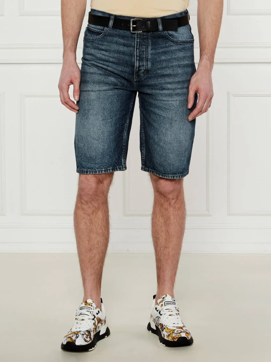 Zdjęcie produktu Hugo Blue Jeansowe szorty Skate | Regular Fit granatowy