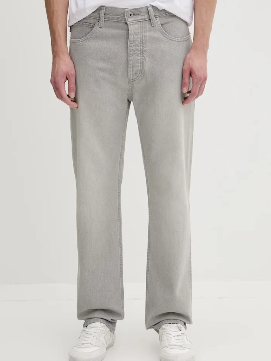 Zdjęcie produktu HUGO Blue jeansy straight męskie Jonah szary