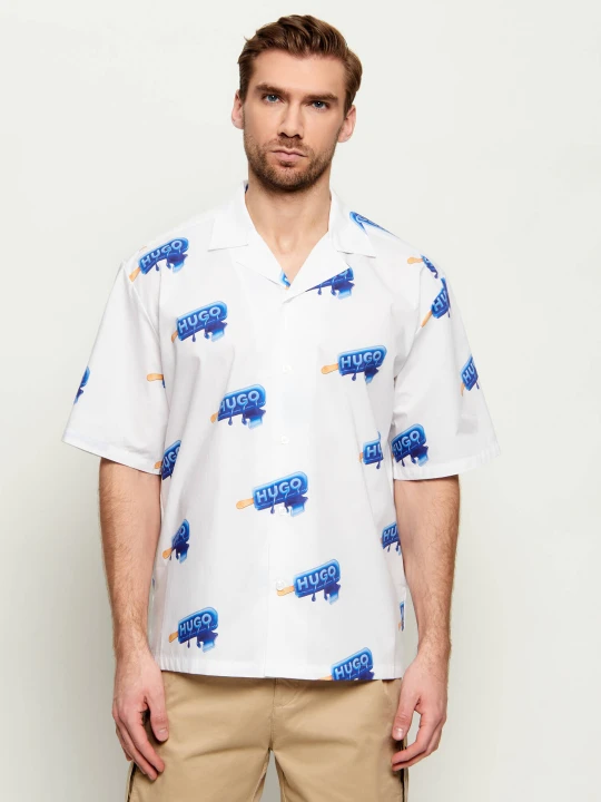 Zdjęcie produktu Hugo Blue Koszula Eligino | Loose fit biały