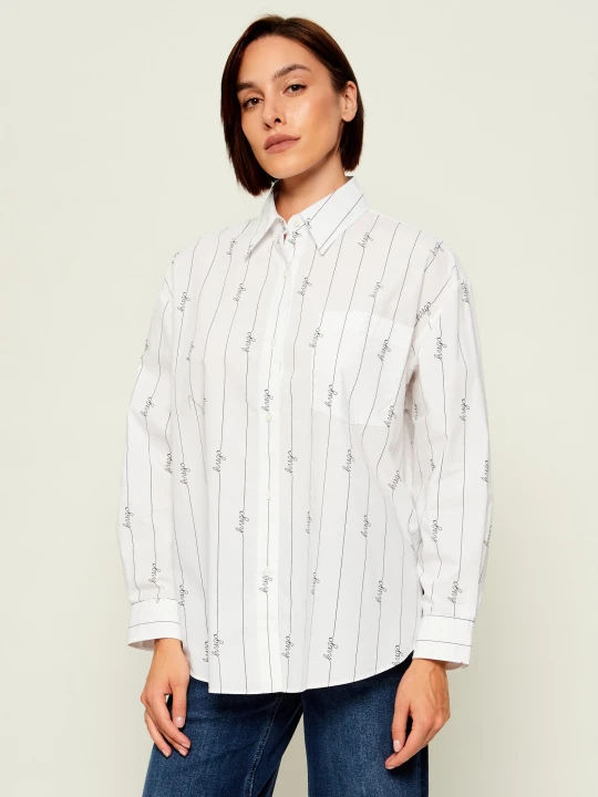 Zdjęcie produktu Hugo Blue Koszula Elisana_B | Oversize fit biały
