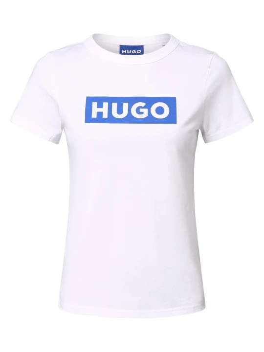Zdjęcie produktu HUGO BLUE Koszulka - Classic Tee_B Kobiety Bawełna biały
