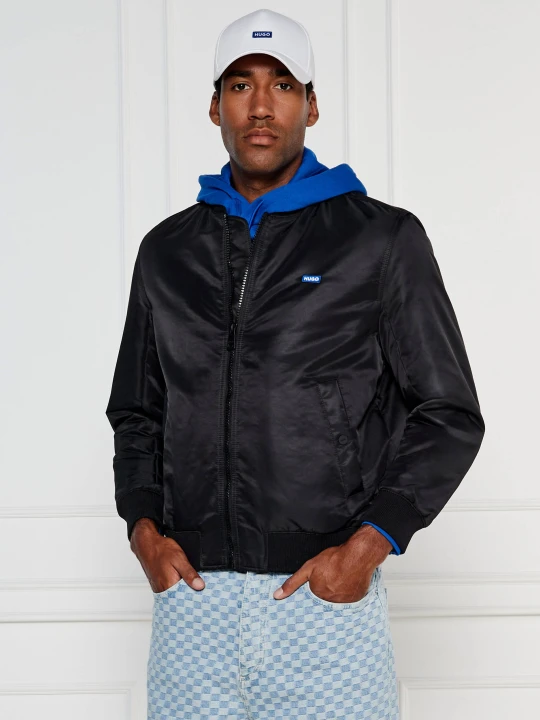 Zdjęcie produktu Hugo Blue Kurtka bomber | Regular Fit czarny