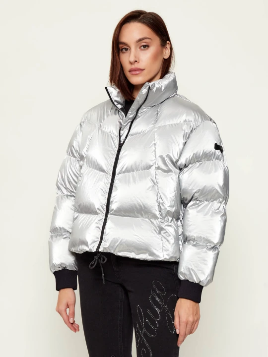 Zdjęcie produktu Hugo Blue Kurtka Fiorella-1_B | Regular Fit srebrny
