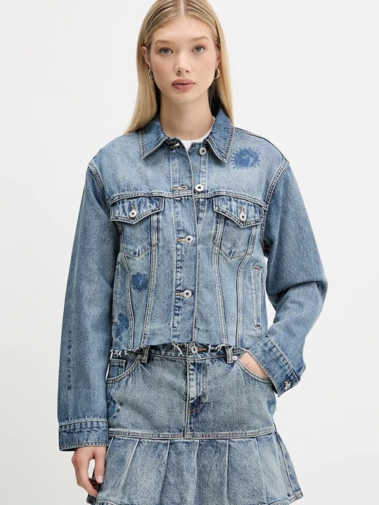 Zdjęcie produktu HUGO Blue kurtka jeansowa Anouk_Cropped_B
