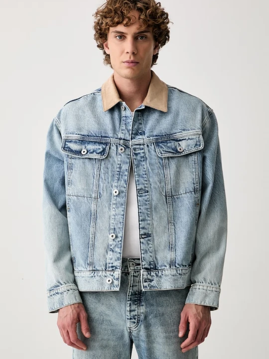 Zdjęcie produktu HUGO Blue kurtka jeansowa męska Erlo