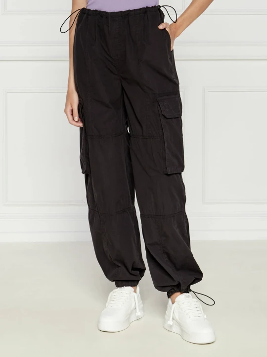 Zdjęcie produktu Hugo Blue Spodnie cargo Hafison | Oversize fit czarny